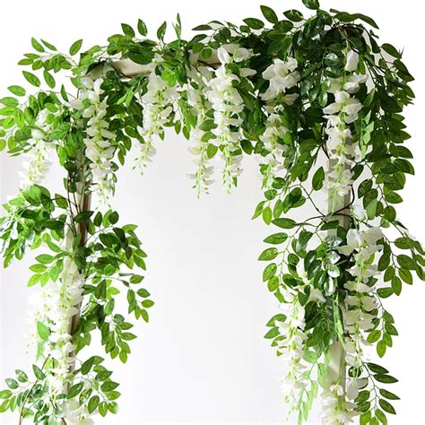 fake flower bunting